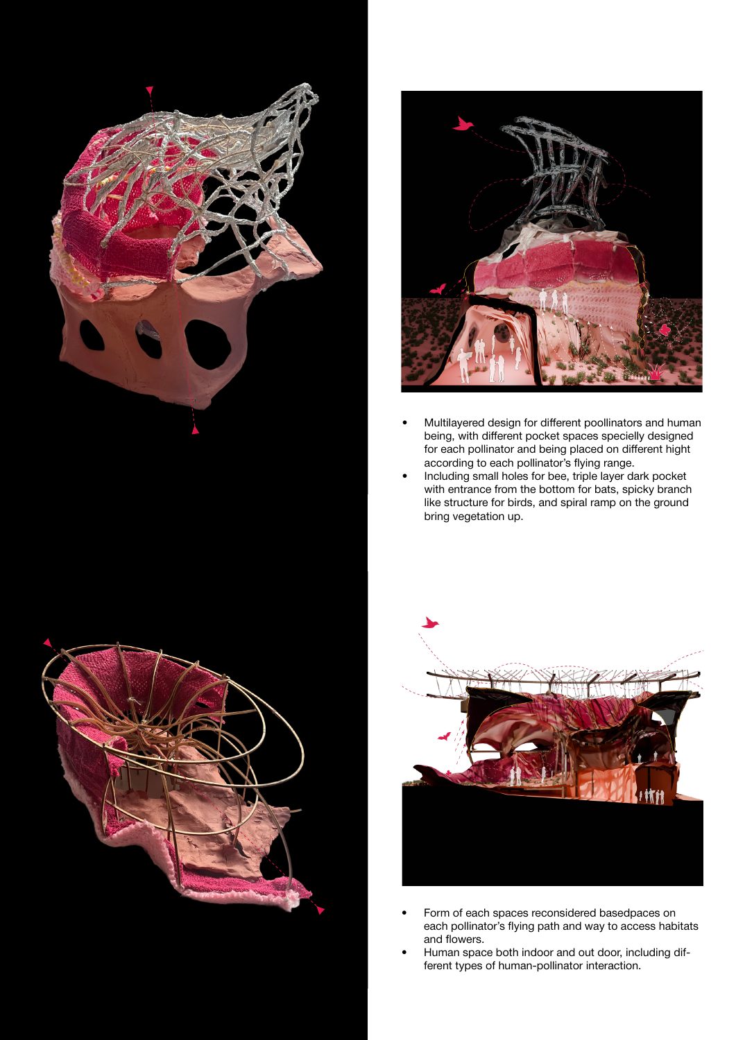 Urban Knitted Butterfly Corridor, portfolio page 46
