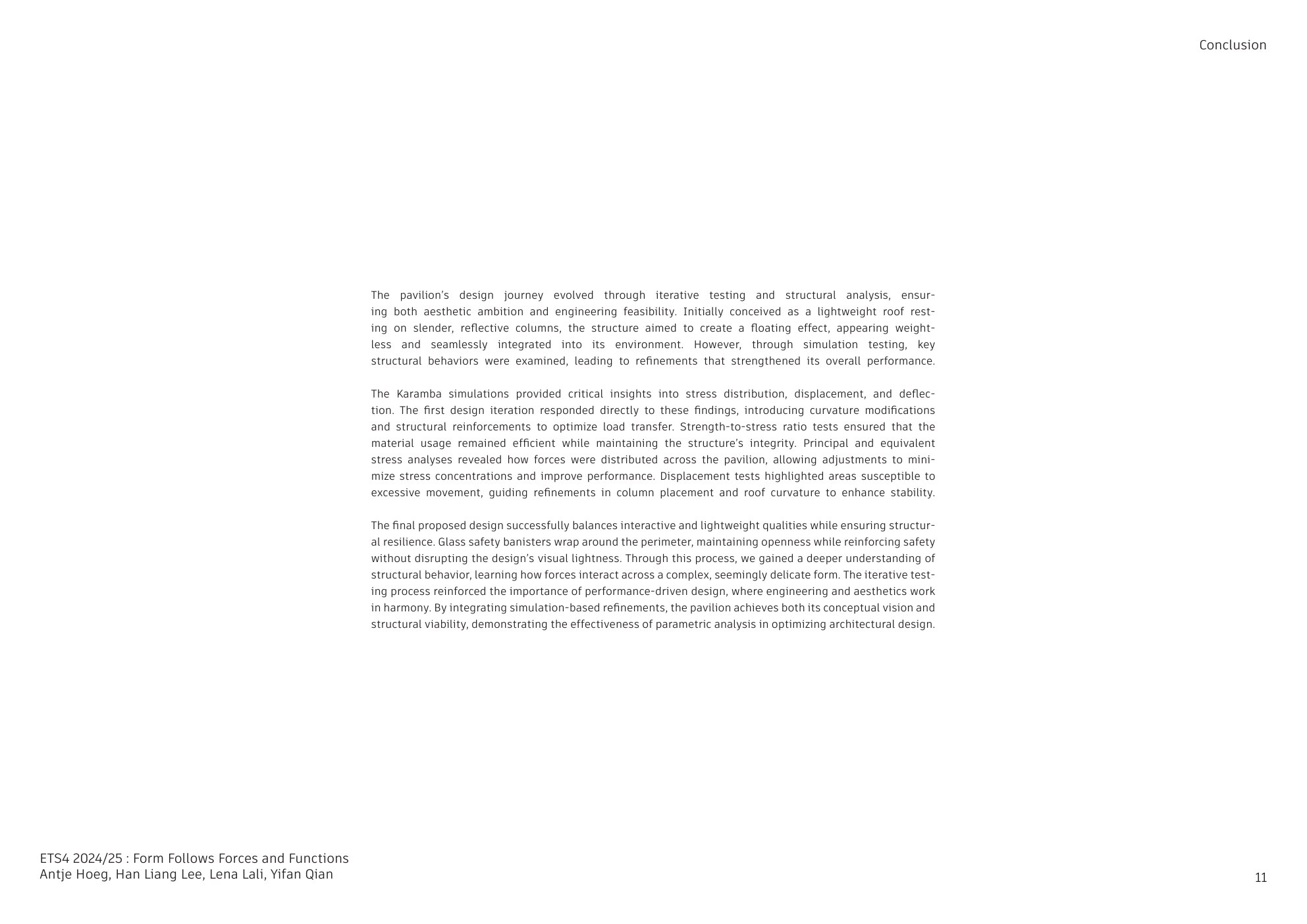 Form Follows Forces and Functions, portfolio page 11