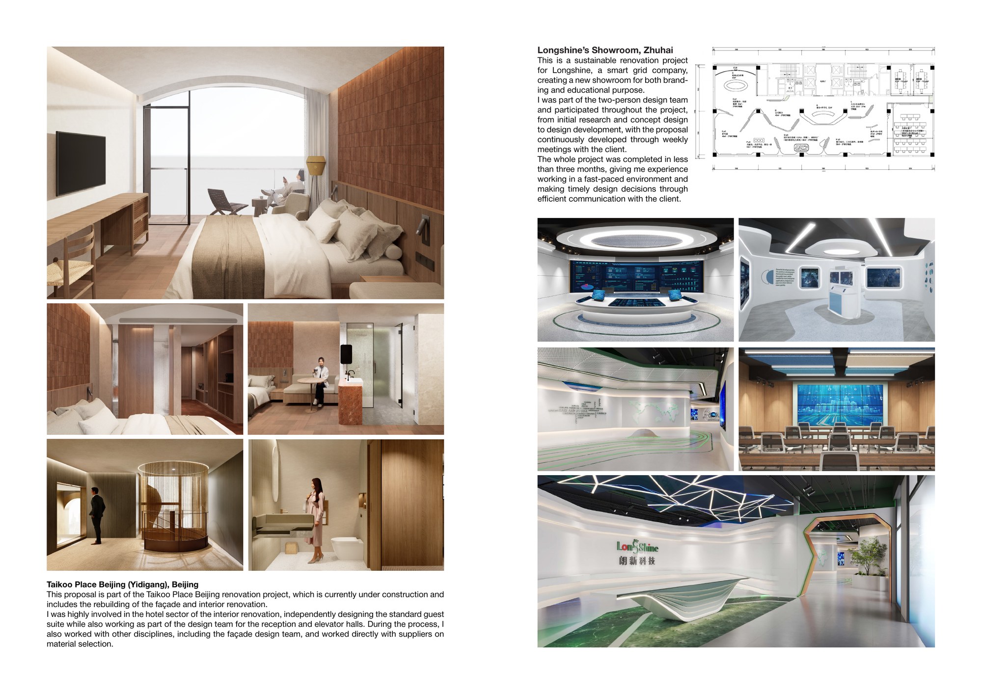 Professional Projects, portfolio page 2