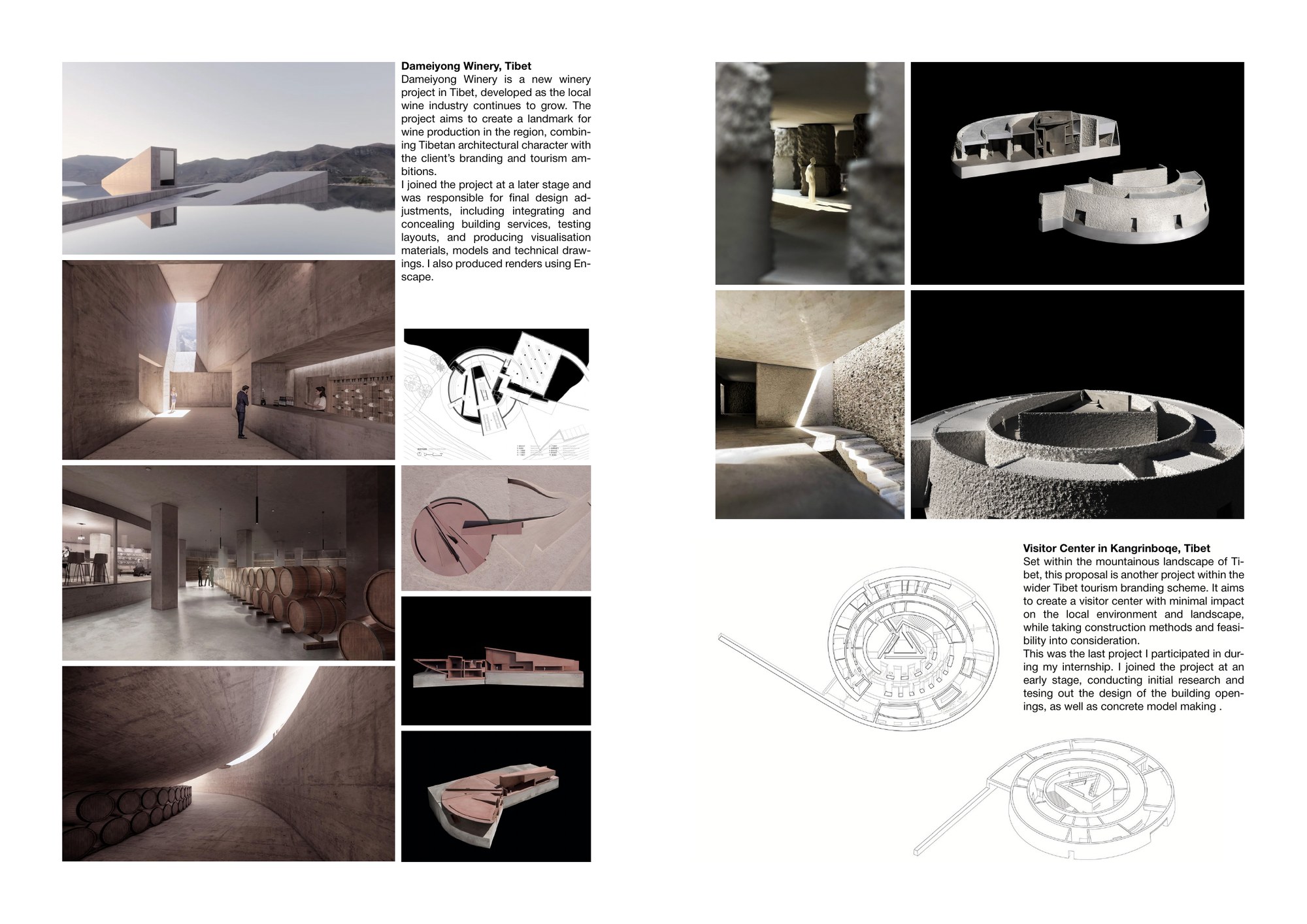 Professional Projects, portfolio page 3