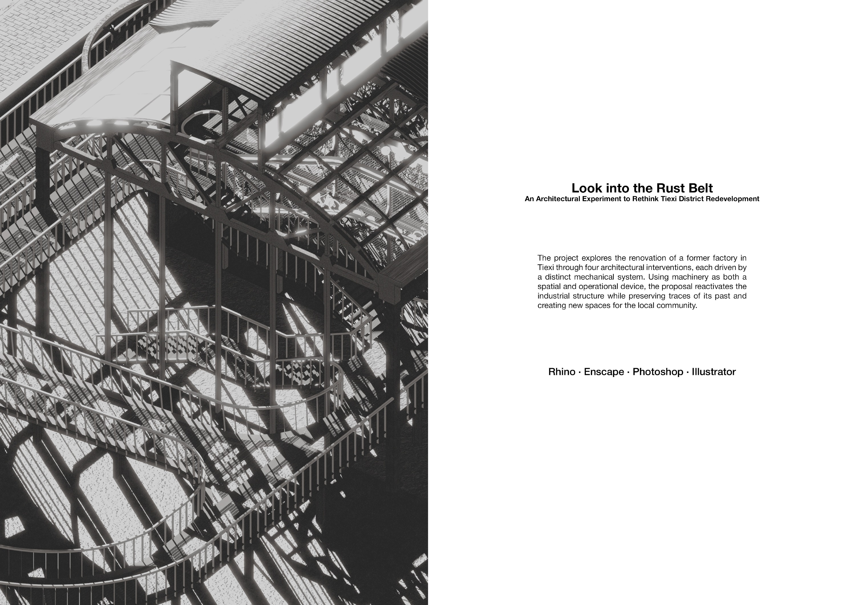 Look into the Rust Belt, portfolio page 1